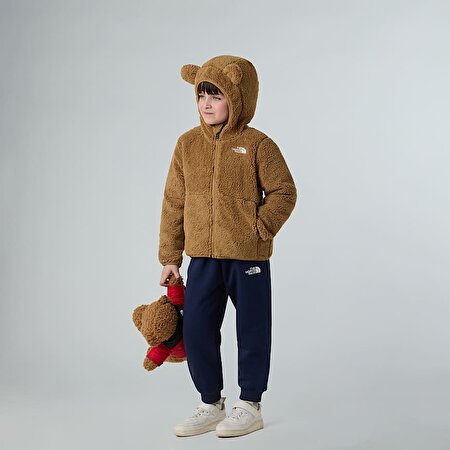 Çocuk Campshire Tam Boy Fermuarlı Kapüşonlu Üst