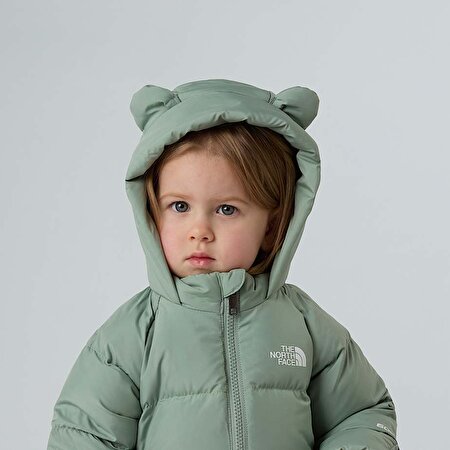 Bebek North Kaz Tüyü Polar Astarlı Mont