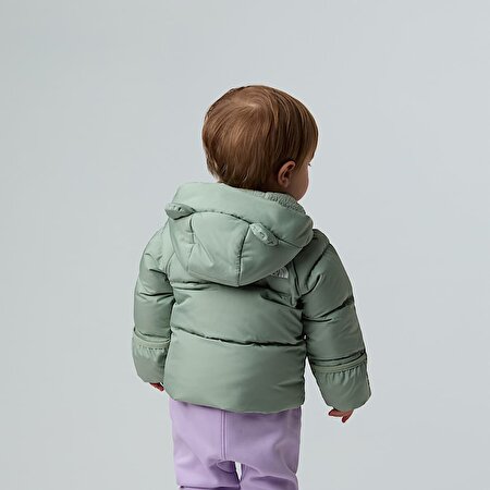 Bebek North Kaz Tüyü Polar Astarlı Mont