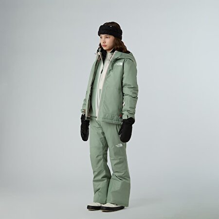 Kız Çocuk Yumiori Tam Boy Fermuarlı Polar Mont