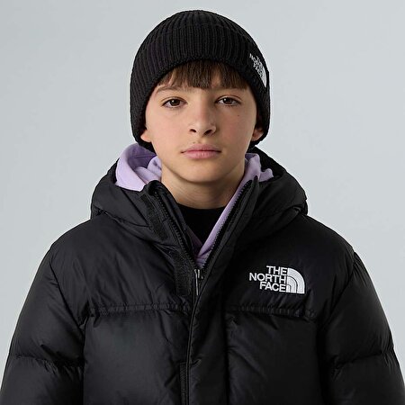 Çocuk TNF Logo Box Cuffed Bere