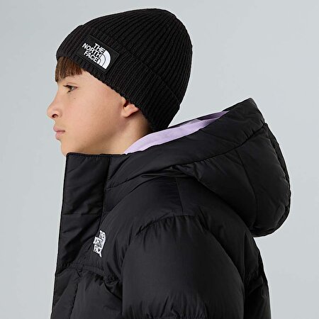 Çocuk TNF Logo Box Cuffed Bere