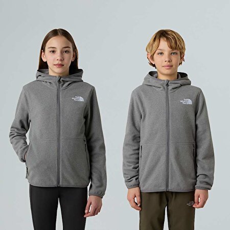 Çocuk Glacier Tam Boy Fermuarlı Polar