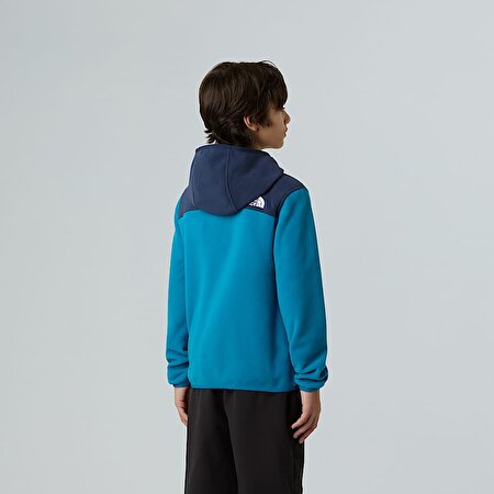 Çocuk Glacier Tam Boy Fermuarlı Polar
