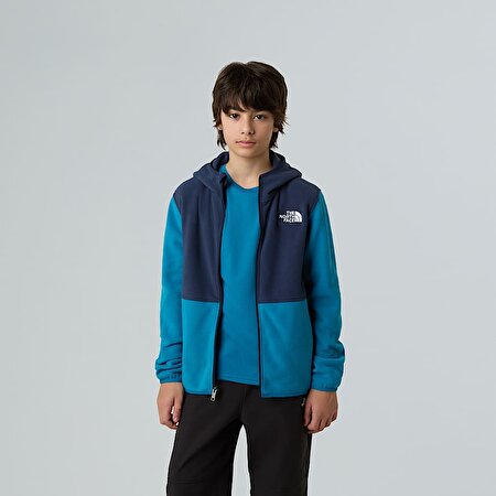 Çocuk Glacier Tam Boy Fermuarlı Polar