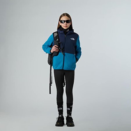 Çocuk Glacier Tam Boy Fermuarlı Polar