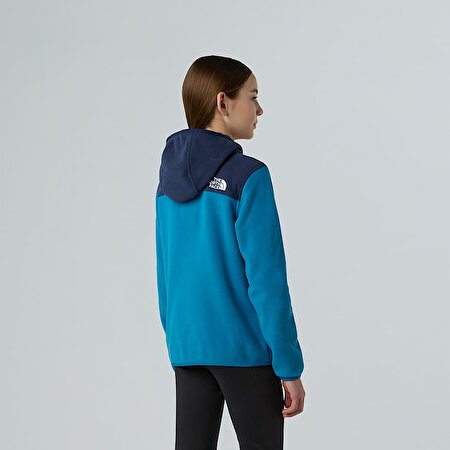 Çocuk Glacier Tam Boy Fermuarlı Polar