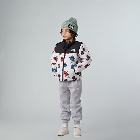 Çocuk 1996 Retro Nuptse Printed Mont