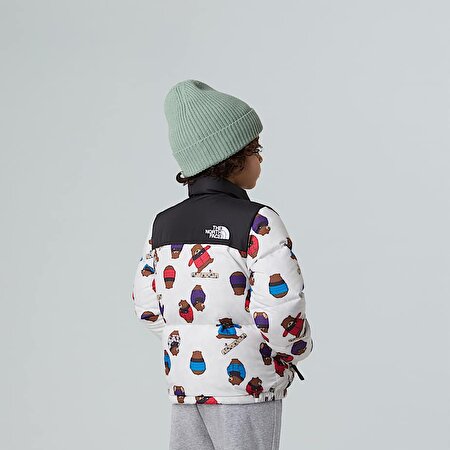 Çocuk 1996 Retro Nuptse Printed Mont