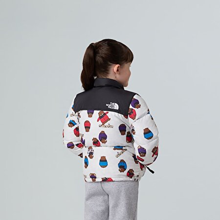 Çocuk 1996 Retro Nuptse Printed Mont