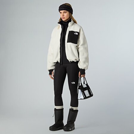 Kadın Yumiori Çift Taraflı Polar Mont