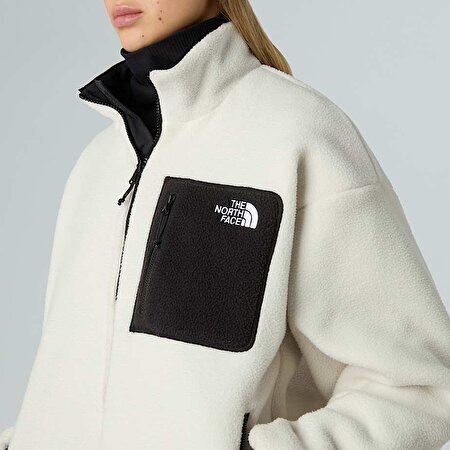 Kadın Yumiori Çift Taraflı Polar Mont