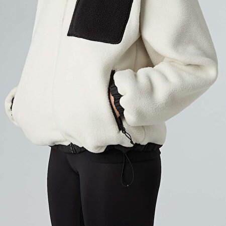 Kadın Yumiori Çift Taraflı Polar Mont