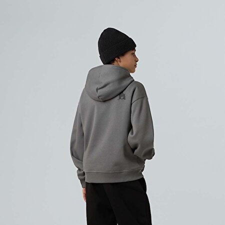 Erkek Çocuk Sports Oversize Görselli Kapüşonlu Üst