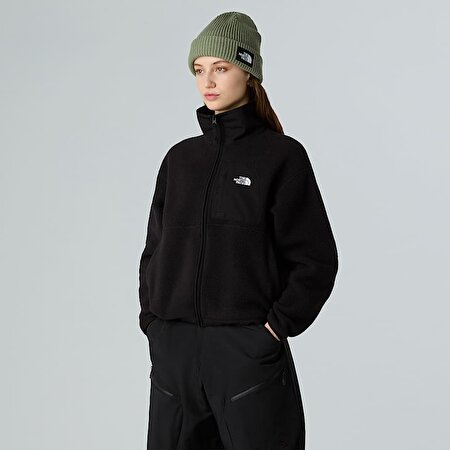Kadın Yumiori Off-Peak Tam Boy Fermuarlı Polar Mont