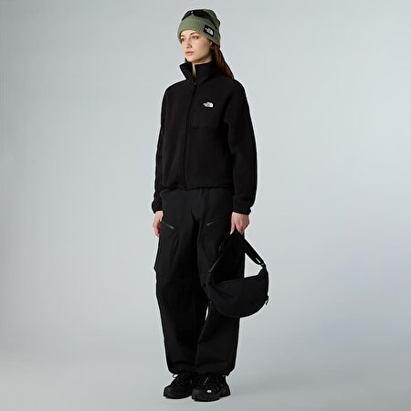Kadın Yumiori Off-Peak Tam Boy Fermuarlı Polar Mont