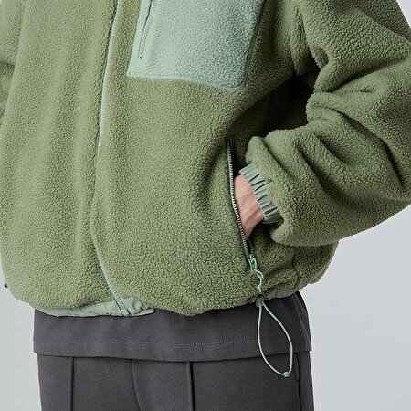 Kadın Yumiori Çift Taraflı Polar Mont