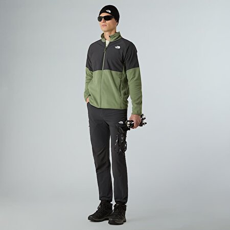 Erkek Glacier Heavyweight Tam Boy Fermuarlı Polar
