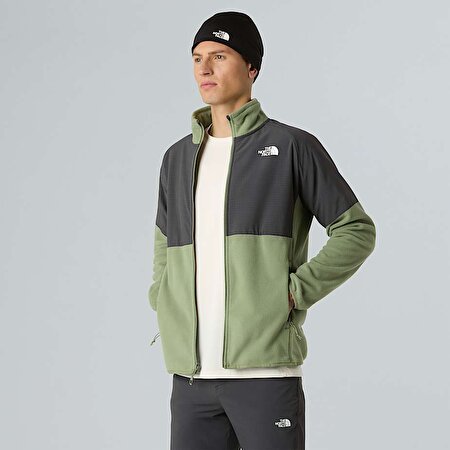 Erkek Glacier Heavyweight Tam Boy Fermuarlı Polar