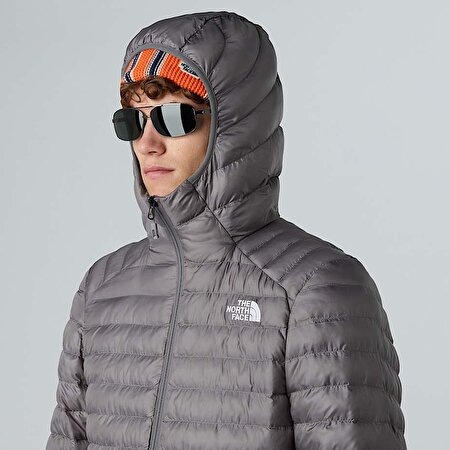 Erkek Huila Sentetik İzolasyonlu Kapüşonlu Mont