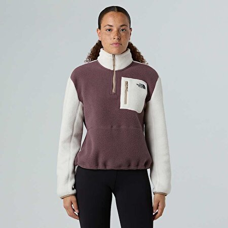 Kadın Yumiori 1/4 Fermuarlı Polar Mont