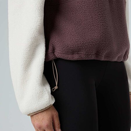 Kadın Yumiori 1/4 Fermuarlı Polar Mont