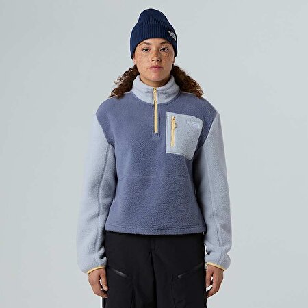 Kadın Yumiori 1/4 Fermuarlı Polar Mont
