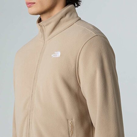 Erkek Glacier Tam Boy Fermuarlı Polar