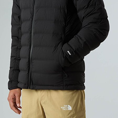 Erkek Abseil Stretch Kaz Tüyü Kapüşonlu Mont