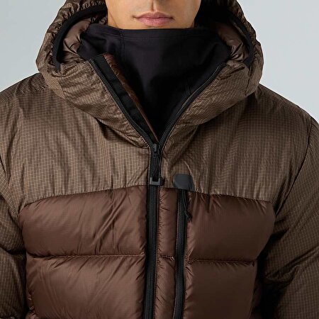 Erkek Kalix Kaz Tüyü Kapüşonlu Mont