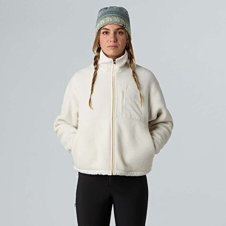 Kadın Yumiori Off-Peak Tam Boy Fermuarlı Polar Mont