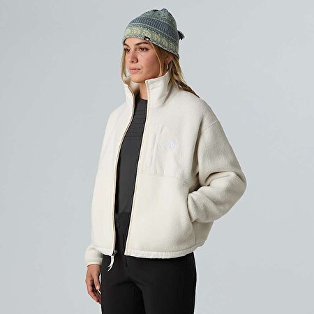 Kadın Yumiori Off-Peak Tam Boy Fermuarlı Polar Mont