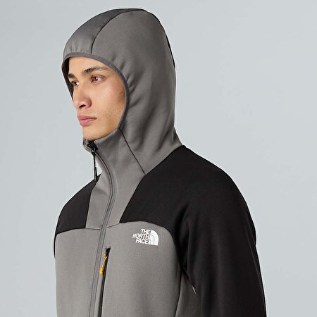 Erkek Meteora Tam Boy Fermuarlı Polar Mont