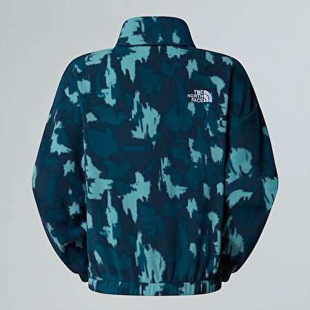 Kadın Mountain Athletics 1/2 Fermuarlı Printed Polar