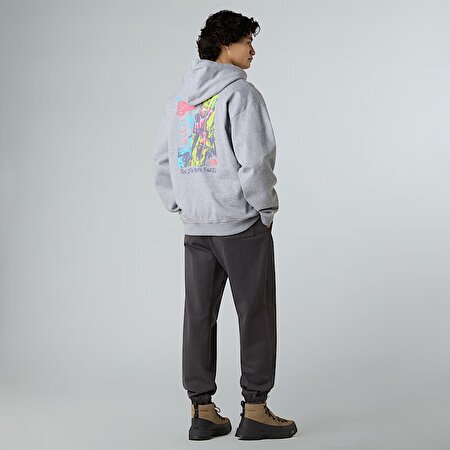 Unisex Expedition Celebration Oversize Kapüşonlu Üst