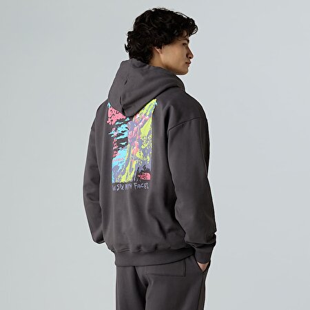 Unisex Expedition Celebration Oversize Kapüşonlu Üst