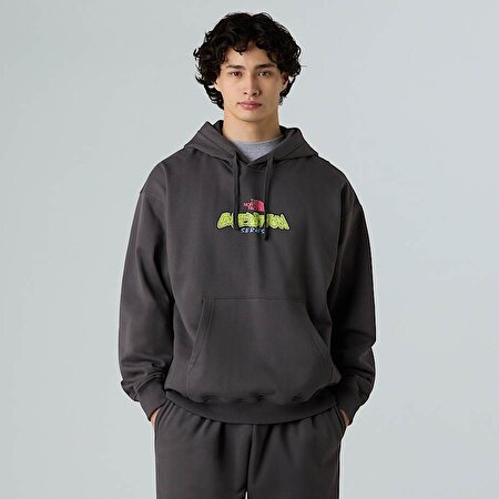 Unisex Expedition Celebration Oversize Kapüşonlu Üst