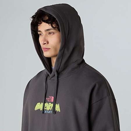 Unisex Expedition Celebration Oversize Kapüşonlu Üst