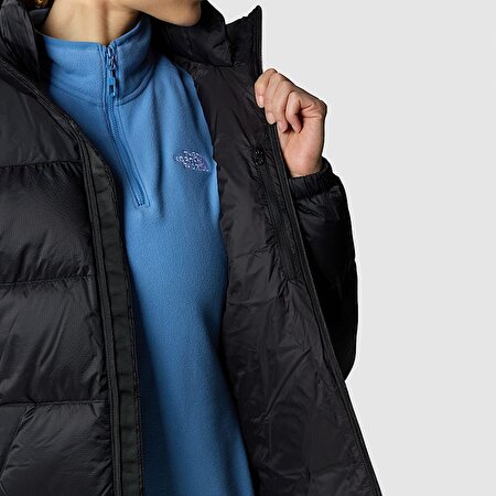 KADIN DIABLO KAPÜŞONLU KAZ TÜYÜ MONT