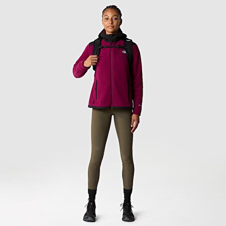 KADIN ALPINE POLARTEC® POLAR 200 KAPÜŞONLU MONT