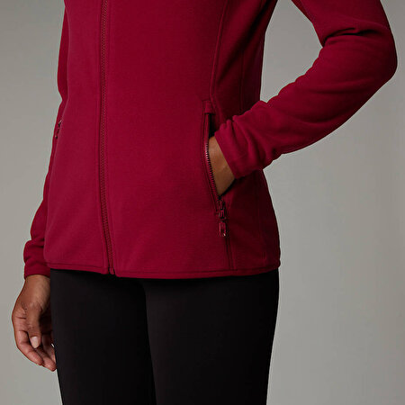 KADIN 100 GLACIER TAM BOY FERMUARLI POLAR