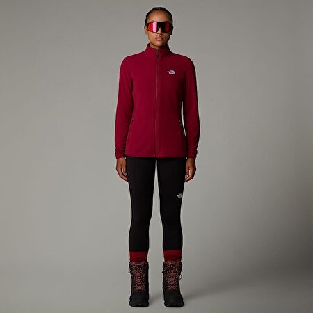 KADIN 100 GLACIER TAM BOY FERMUARLI POLAR