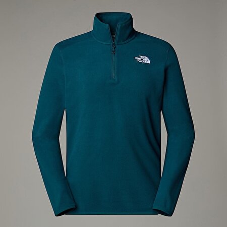 ERKEK 100 GLACIER 1/4 FERMUARLI POLAR