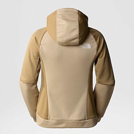 KADIN MOUNTAIN ATHLETICS TAM BOY FERMUARLI POLAR KAPÜŞONLU ÜST