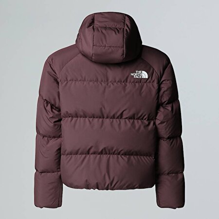 Kız Çocuk North Kaz Tüyü Kapüşonlu Mont