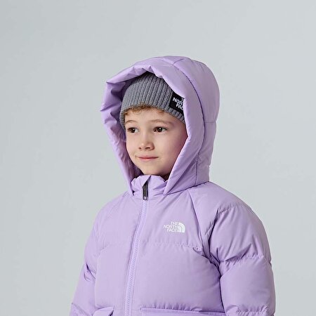 Çocuk North Kaz Tüyü Polar Astarlı Parka