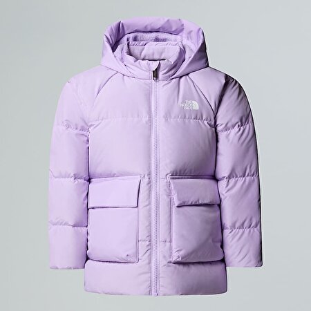 Çocuk North Kaz Tüyü Polar Astarlı Parka