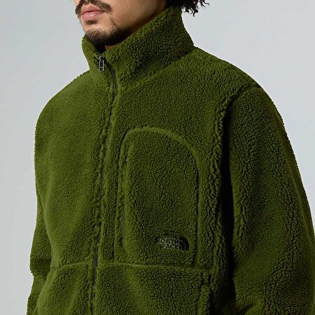 Erkek Extreme Pile Tam Boy Fermuarlı Polar