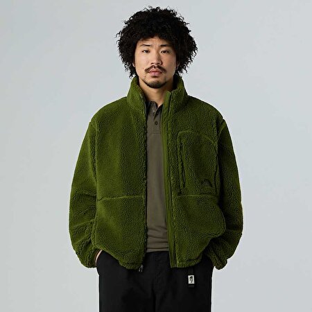 Erkek Extreme Pile Tam Boy Fermuarlı Polar