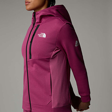 Kadın Mountain Athletics Tam Boy Fermuarlı Polar